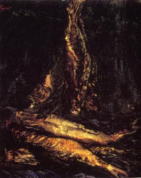 Vincent Van Gogh : Still Life with Red Herrings
